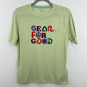 Cotopaxi Kids Gear for‎ Good Organic T-Shirt Kids Unisex XL Lichen Green Casual